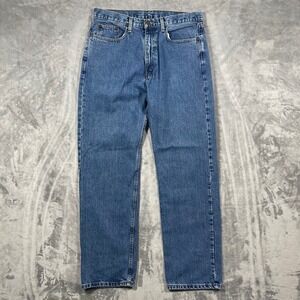 Polo Ralph Lauren Men's The RL Easy Fit Jeans 34(32)x32 Blue‎ Denim Cotton